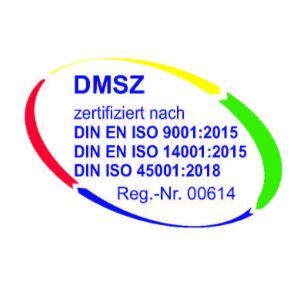 Siegel DMSZ-Zertifizierung Qualitätsmanagement
